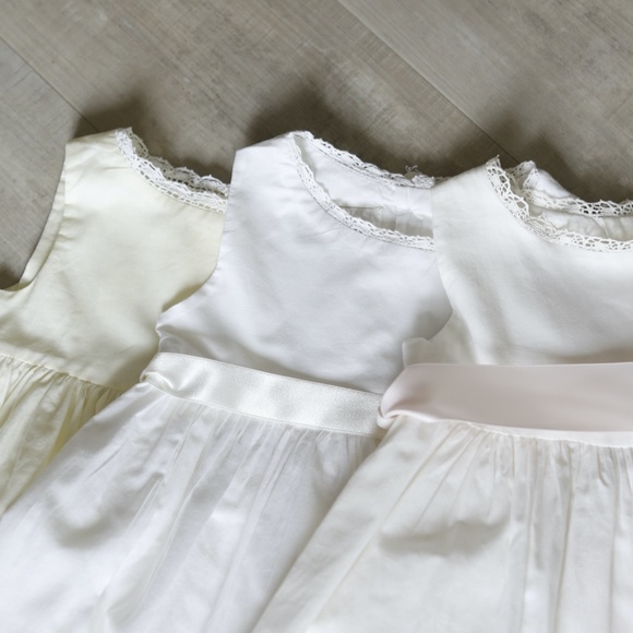 Strasburg Dress NWOT Ivory Girls size 3 Summer, Wedding, Beach Portrait - Picture 5 of 5